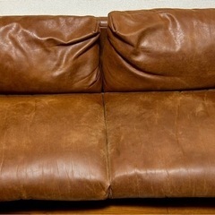 レザー調ソファ 使用4年 購入価格10万円