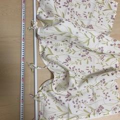 トイレ 棚 目隠し カーテンの画像