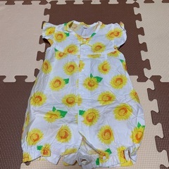 70サイズ　ロンパース　夏服