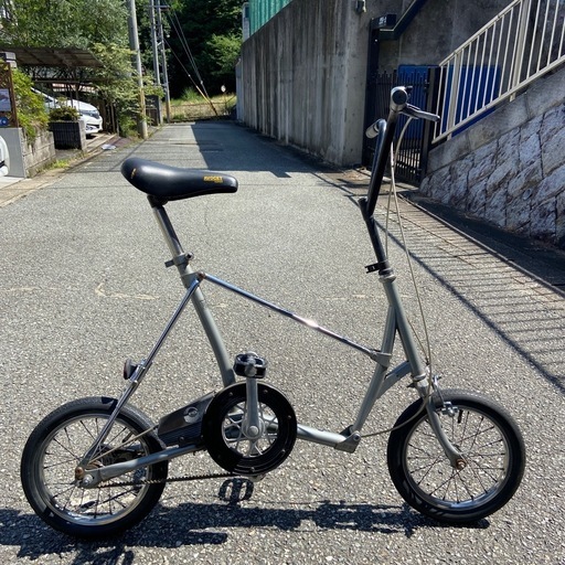 ブリヂストン折り畳み自転車ピクニカ　昭和レトロ