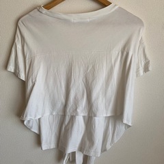 ⬜︎【SLY】前結び　半袖Tシャツ　Fの画像