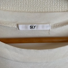 ⬜︎【SLY】前結び　半袖Tシャツ　Fの画像