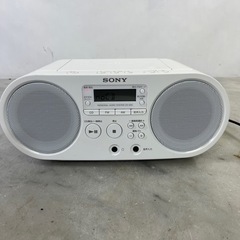 【売約済】SONY ソニー AM FM CDプレーヤー ホワイト...