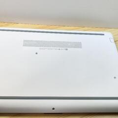白くてキレイなノートパソコン　HP Notebook - 15-db0224auの画像