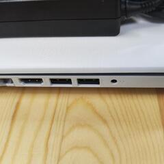 白くてキレイなノートパソコン　HP Notebook - 15-db0224auの画像