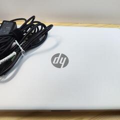 白くてキレイなノートパソコン　HP Notebook - 15-db0224auの画像
