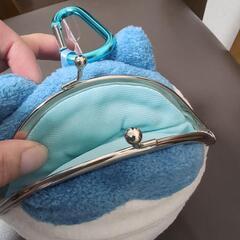 ちいかわ　がま口ポーチ「ハチワレ」の画像