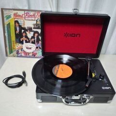 トランクケース型ポータブルレコードプレーヤー　中古の画像