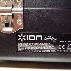 トランクケース型ポータブルレコードプレーヤー　中古の画像