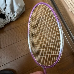 バトミントン　ラケット　パープルの画像