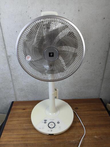 シャープ　扇風機　リモコン付き　PJ-F3DG