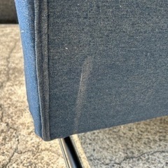 3人掛けソファ　ソファベッド　デニム生地　　店頭8,000円の画像