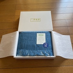 草木染コットンマフラー