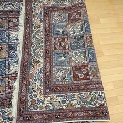 【さらに値下げ】ペルシャ絨毯　ウール　161cm✖️245cmの画像
