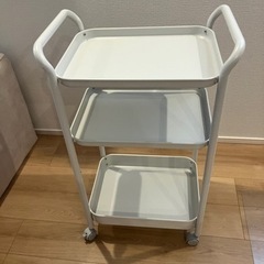 無印良品　スチールパイプワゴンラック