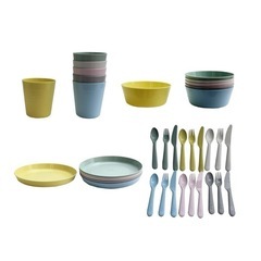 KALAS キッズ食器フルセット 36ピースセット プラスチック...