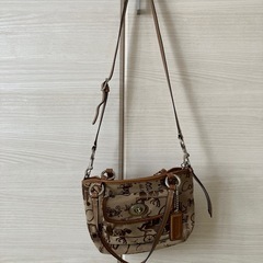 COACHのショルダーバッグ　美品　
最終価格の画像