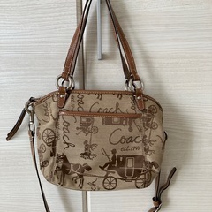 COACHのショルダーバッグ　美品　
最終価格の画像