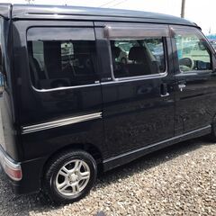 ご購入有難うございました！【車検代込☆支払総額25万9000円】平成23年　ダイハツ　アトレーワゴン　カスタムターボ　4WD　黒　走行距離118,200㎞の画像