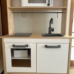 ままごとキッチン(IKEA)お話中