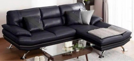 本革カウチソファ