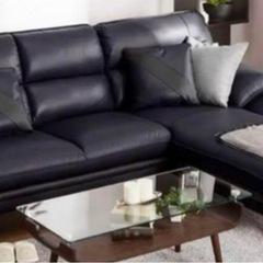 本革カウチソファ