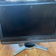 SHARP 液晶テレビ(中古)の画像
