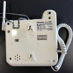 ☆【通電・一部動作確認済】Panasonic 電話機 VE-GD23 白 ホワイト  パナソニック 中古品(NF240809)Zi-1785の画像