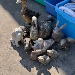 決まりました☆置物☆動物☆玄関やお庭に☆まとめて☆