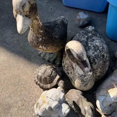 決まりました☆置物☆動物☆玄関やお庭に☆まとめて☆の画像