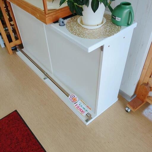 キッチンカウンター☆目玉商品・ホワイトカラー・収納、オシャレ家具【浜村鹿野温泉ICから3分 買取本舗 宮本リサイクル 営業時間9～19時 定休日水曜のみ←連絡できませんm(_ _)m】
