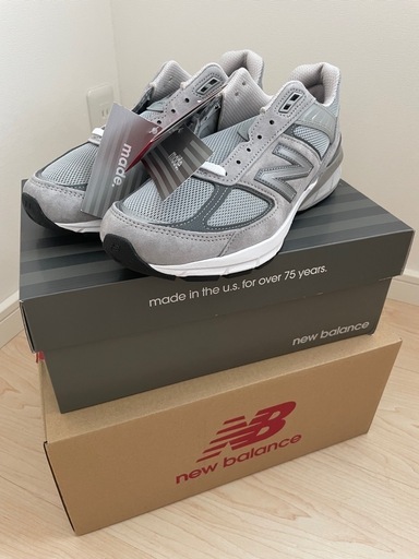 ニューバランス 990v5 新品未使用　公式オンラインショップ購入品