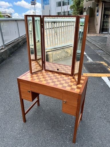 (ジM-35)SALE‼️￥3850(税込) 三面鏡、ドレッサー