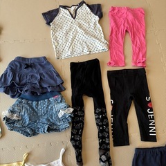 80サイズ女の子服まとめ売りの画像
