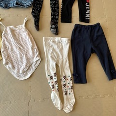 80サイズ女の子服まとめ売りの画像