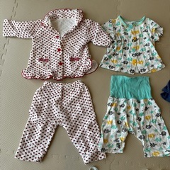 80サイズ女の子服まとめ売りの画像