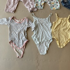 80サイズ女の子服まとめ売りの画像