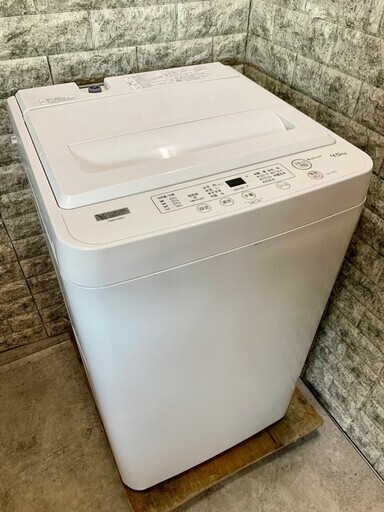 【高年式】大阪送料無料★3か月保障付き★洗濯機★2023年★ヤマダ★4.5kg★YWM-T45H1★S-275