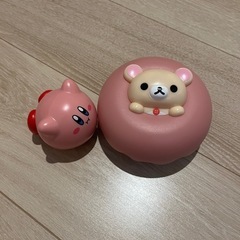 フィギュア　小物入れ　お絵描きセットの画像