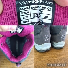 トレッキングシューズ  23cm 登山靴 登山シューズの画像