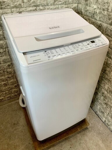 【美品】大阪送料無料★3か月保障付き★洗濯機★2021年★日立★7kg★BW-V70G★S-261