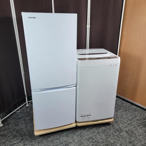 ‍♂️s売約済み‼️配送設置は無料‼️最新2022年製✨東芝 × SHARP 家電セット