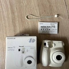 （お話中）チェキカメラ　FUJIFILM 7s mini