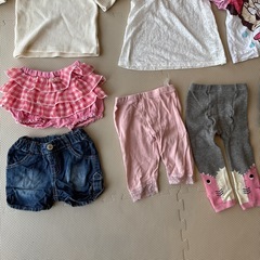 19点！90㎝女の子服まとめ売りの画像