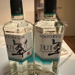翠　ジン700ミリリットル✖️２本