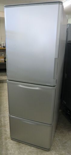 SHARP 3ドア冷蔵庫 どっちもドア 自動霜取り 350L 2020年製 SJ-W352F-S