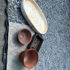 庭で出た残土の画像