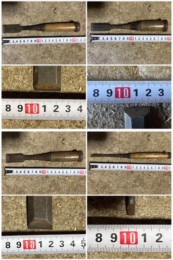 【GO-91】ノミ 鑿 セット 16本 工具 切削工具 大工道具 DIYハンドツール