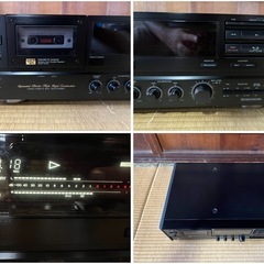 【GO-97】A&D 赤井電機 ステレオカセットデッキ GX-Z7100EVの画像