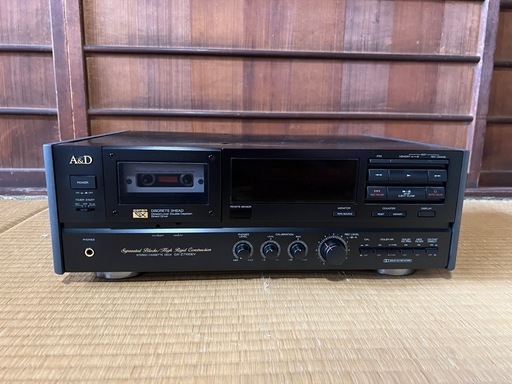 【GO-97】A\u0026D 赤井電機 ステレオカセットデッキ GX-Z7100EV
